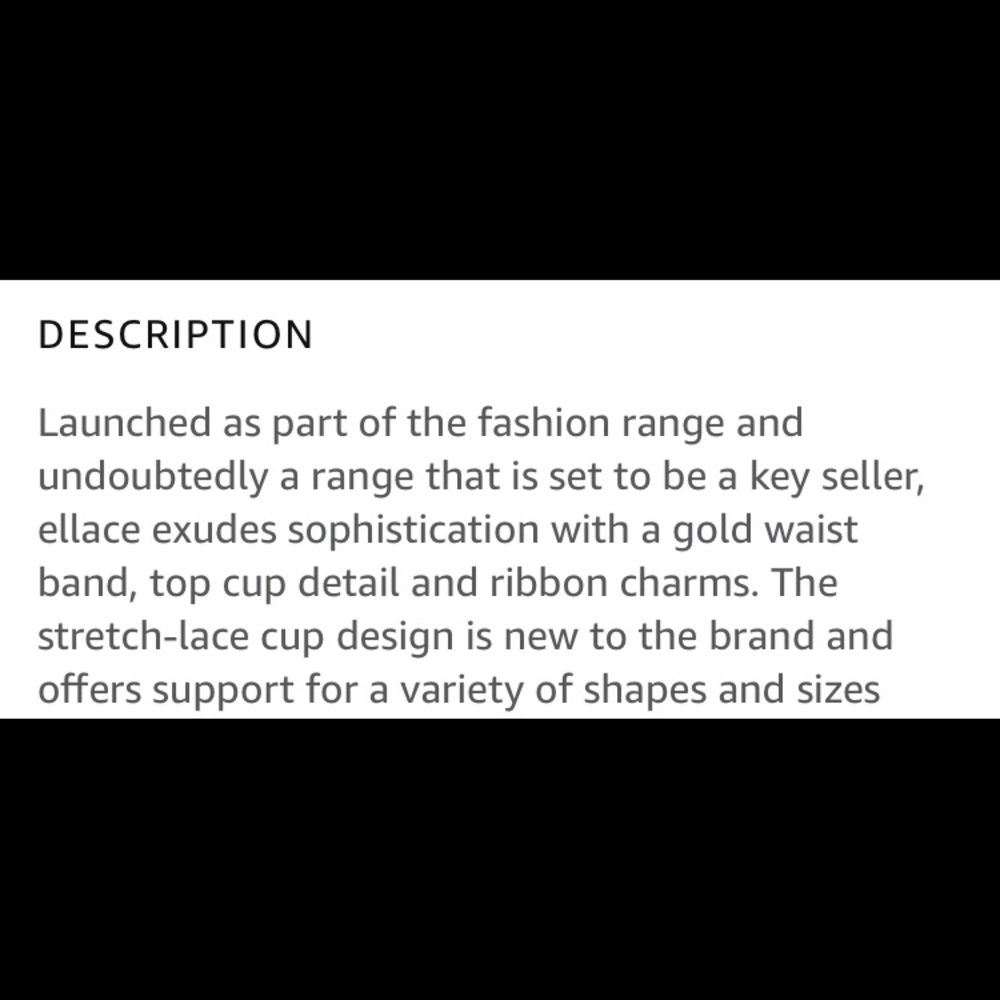 SOLD!🥳Curvy Kate Women’s’ Ellace Balcony Bra 34HH - Picture 11 of 16